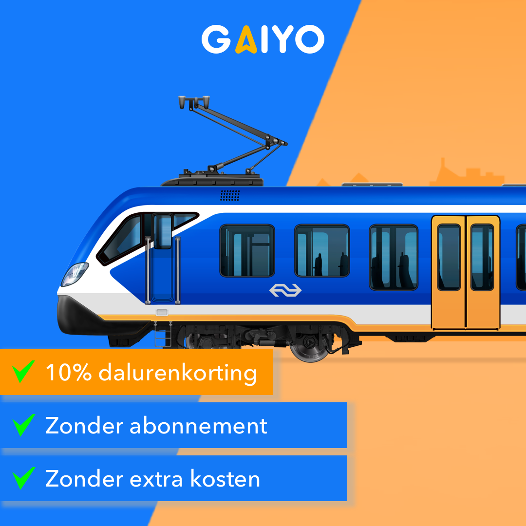 Verstoring Phalanx zweer Gaiyo treinkaartjes, deelvervoer en parkeren » Goedkoop-treinkaartje.nl