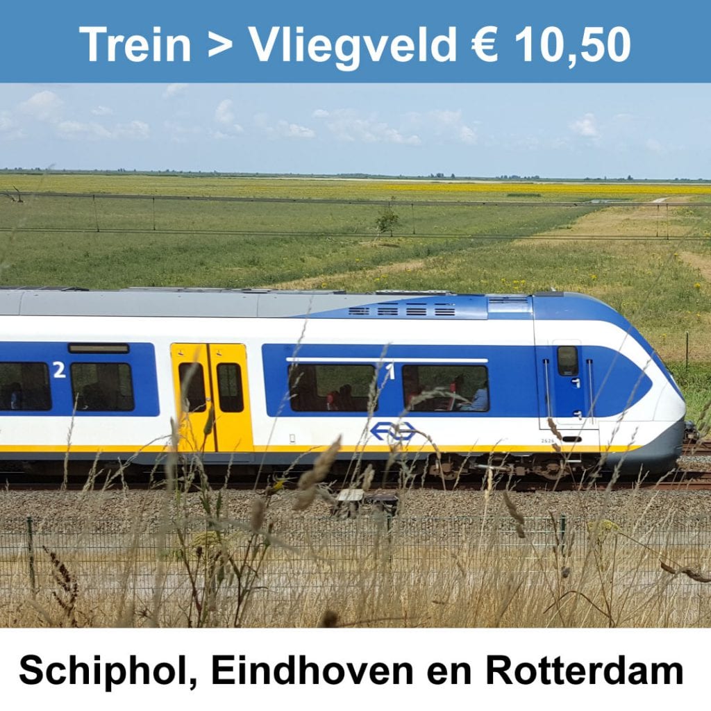 Trein naar Rotterdam Airport korting » Goedkoop-treinkaartje.nl